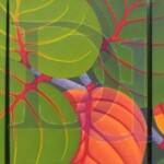 Colours of Bay Grape | SOLD | 11" x 14" each panel