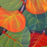 Shades of Bay Grape | Not Available | 17" x 34"