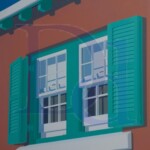 Hisbiscus Cottage Window | Not Available | 28" x 36"