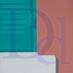 Hibiscus Cottage Shutter | Not Available | 25" x 37"