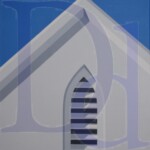 Blue White and Gray | Available | $1,400 | 16" x 20"